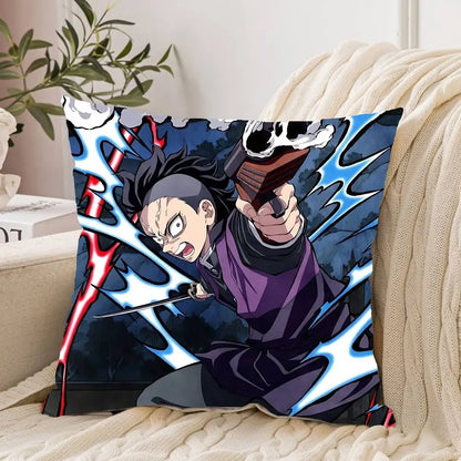 Cool G-genya Shinazugawa Pillow Case Pillow Cover Decorative Pillowcases Cushions Pillowcase Ornamental Pillows For Living Room