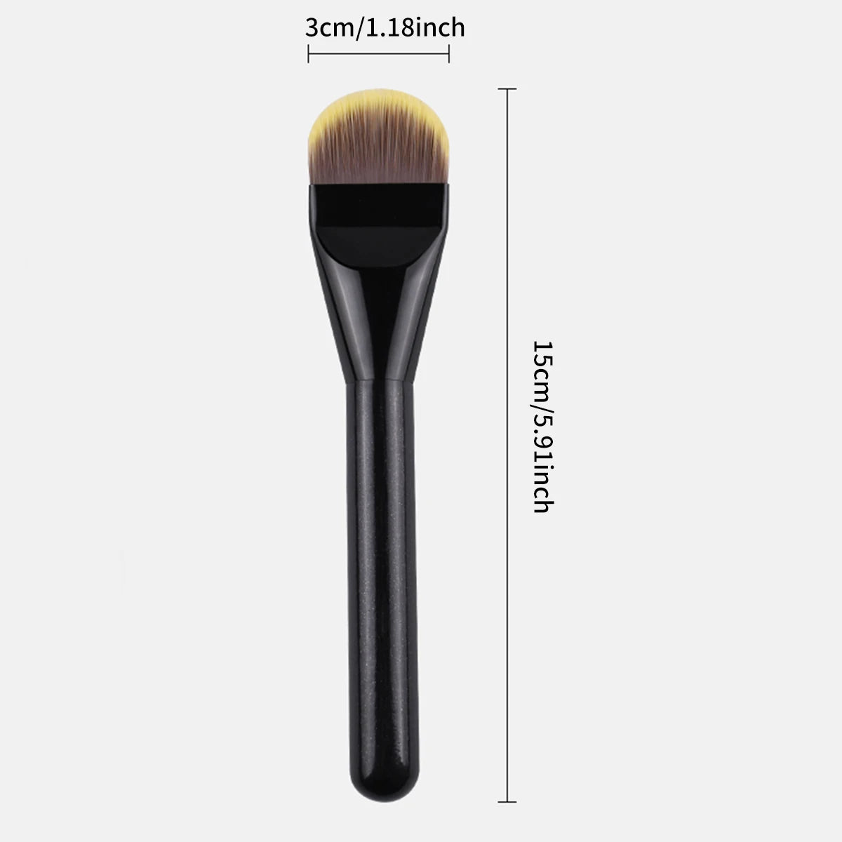 Makeup Brushes Foundation Professional Brush Tongue Shaped Liquid Foundation Concealer Brush Women Face Base Makeup Beauty Tools