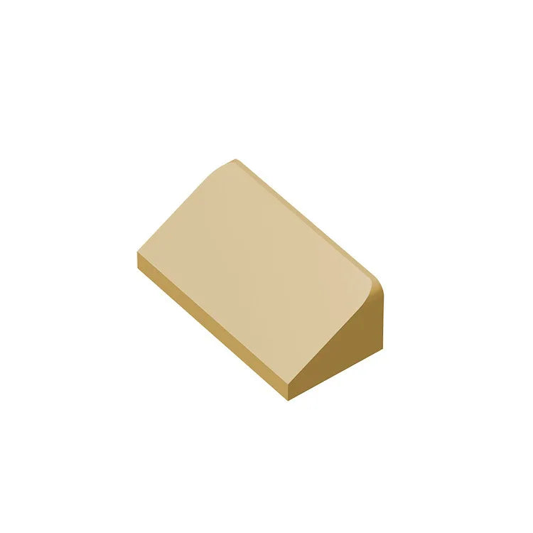 MOC Assemble Particles Compatible With 85984 Smooth Bevel Brick 1x2 Slope DIY Building Blocks 1*2 Educational Toy for Kid