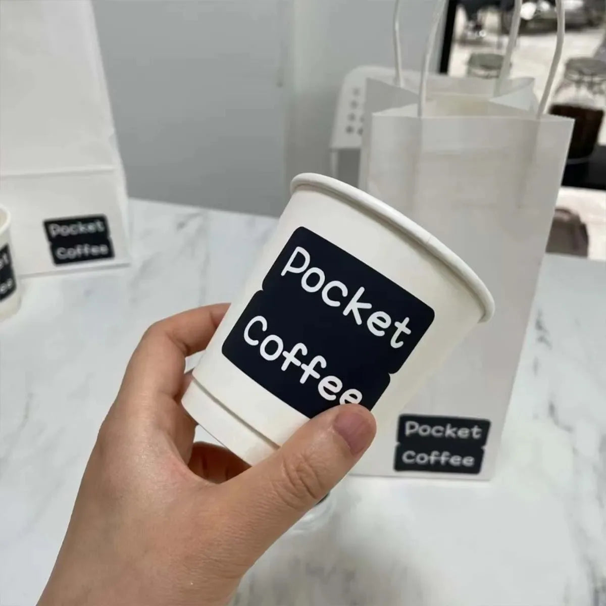 6CM Business  Customize  Logo Square Vinyl Your own Logo  Customized for Personalized  Name Stickers for Water Bottles Gifts