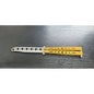 Game props butterfly knife CSGO practice swing knife butterfly comb folding knife stainless steel practice end edge