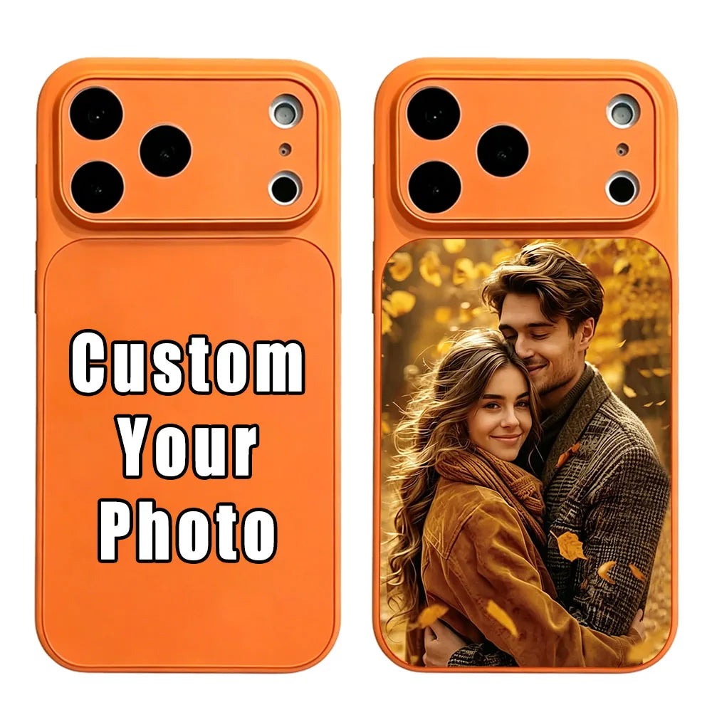 Custom Case For iPhone 16Plus 15Plus 14Plus 17 16 15 14 13 12 Pro Max A Gift For The Family Customized Your Photo