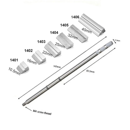T12 T-shaped Iron compatible with FX-951 soldering station T12-1401/1402/1403/1404/1405 Heating Core Efficient Heat Conduction