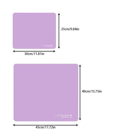 ATK E-sports Game Mouse Pad XSOFT Edge Keyboard Computer Desk Pad Rubber Anti-slip Mousepads Small Decor Desk Pads Accessories