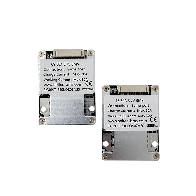 Heltec bms 10s 36v 30a 60a 6S 7S BMS 24V with balanced lithium battery protetcion board for eletronic tools/wheelchair/vehicle