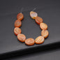 Natural Blue Turquoise Beads Faceted Natural Rose Quartzs Loose Spacer Beaded for Women DIY Jewerly Necklace Bracelet 19x14mm