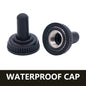 10pcs 6mm Miniature Switches Toggle Switch Single Pole Double Throw Mini Waterproof Cap Micro Switch ON-OFF-ON 6A