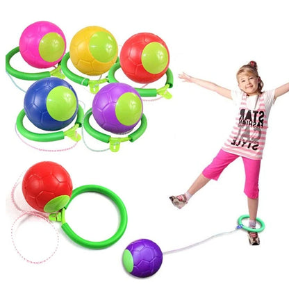 Children Sports Fitness Toys Skip Ball Stilts Frog Jump Group Games Activities Balance Training Indoors Outdoors Kids Gifts TMZ