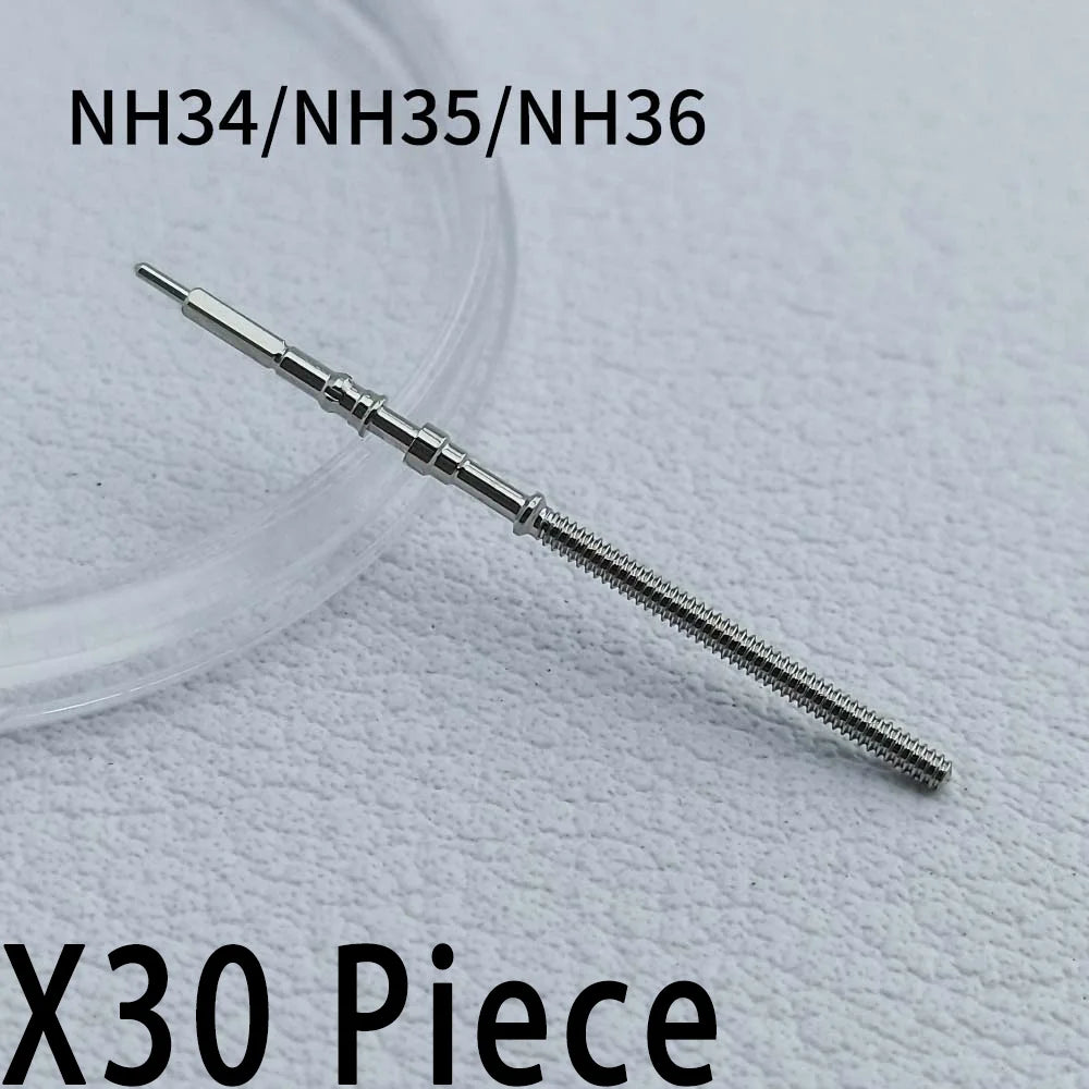 10Pcs/3Pcs NH35 Stems Movement Watch Stem Crown Kit Watch Parts For NH34 NH35 NH36 VK63 Miyota8215 Stem Spare Parts High Quality