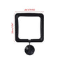 Fish Food Pellets With Square Floating Feeding Ring Set For Betta Goldfish Nutrient Color Enhancer Combo ZORILYNX Plus X2