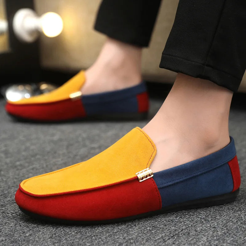 Men's Casual Fashion  Loafers Moccasins Slip-On Driving Shoes 39-46 Size Range Male Flats Comfort Footwear