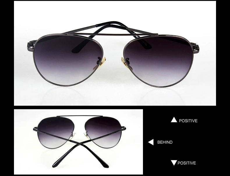 TAGION Brand New Men's Pilot Sunglasses Women Men Alloy Frame Fashion Sunglasses Driving Lenses Unisex Eyewear 2767
