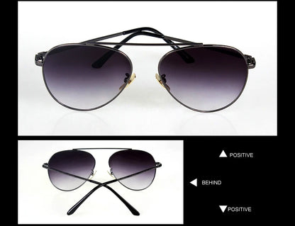 TAGION Brand New Men's Pilot Sunglasses Women Men Alloy Frame Fashion Sunglasses Driving Lenses Unisex Eyewear 2767