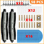 Compatible For iLife A30 Pro Robot Vacuum Cleaner Replacement Parts Kit Main Brush Side Brush HEPA Filter Mop Cloth Dust Bag