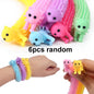 Cute Caterpillar Unicorn Animals Squishy Kids Sensory Fidget Decompression Toys for Children Adults Autism Stress Relief Gifts