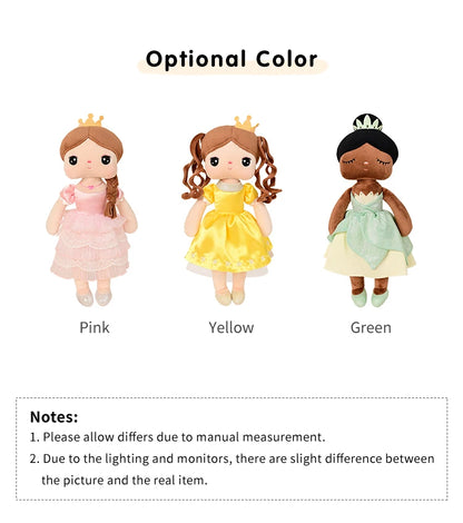 Original 38cm Metoo Angela Dolls Pink Sweet Fairy Tale Princess Cute Toy Beautiful Skirt Dolls Birthday Holiday Gifts For Kids