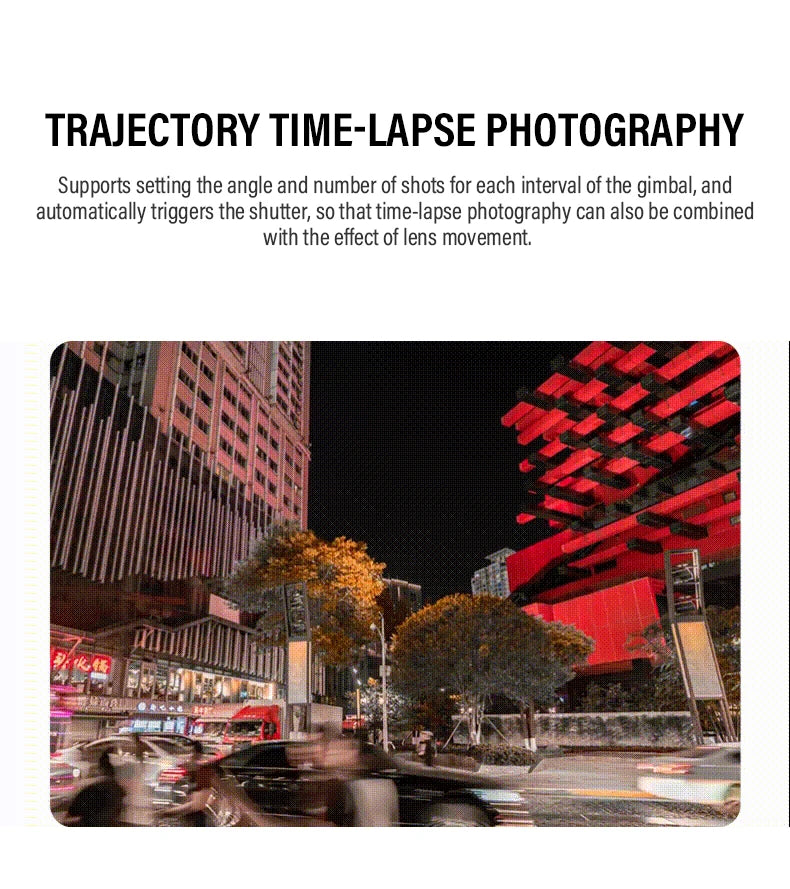Soonpho M7 Photography Electric Gimbal Remote Control 360° Pan Tilt Head Motorised Gimbal  Auto Face Tracking Tripod
