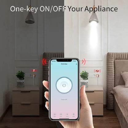 Tuya Zigbee EU Plug 16A Smart Home Voice Control Energy Monitoring Child Lock Schedule Timer Power Socket for Alexa Google Home