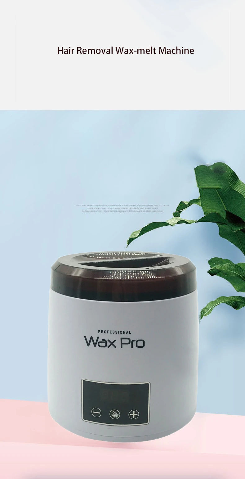 Electric Bone Glue Heater Hot Wax Machine Paraffin Pot Warmer Hair Removal Waxing Machine Wax-melt Epilator Digital Display