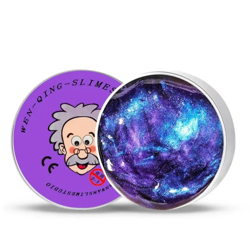 Stress Relief Toys Putty Crystal Vibrant Glass Mud Playdough Reusable Non-Newtonian Fluid Children's Toy Pinchle Birthday Gift