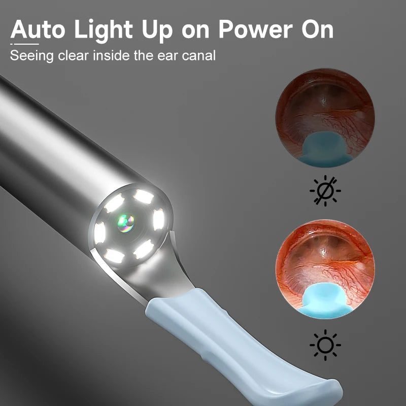 WIFI Visual Ear Sticks HD1080P 4.2MM Mini Otoscope Camera Ear pick Ear Cleaner Wireless Endoscope Health Care Ear Wax Cleaning