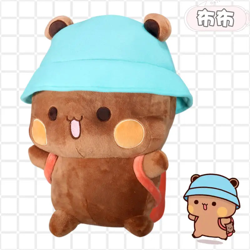 New Bubu And Dudu Panda Plush Cute Cartoon Panda Bear Doll Kawaii Stuffed Soft Pillow Toy Children'S Day Gifts For Kids
