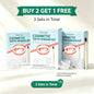 Silicone denture set, ivory colored dentures, instantly burst into a confident smile, comes with a toothbrush and tweezers
