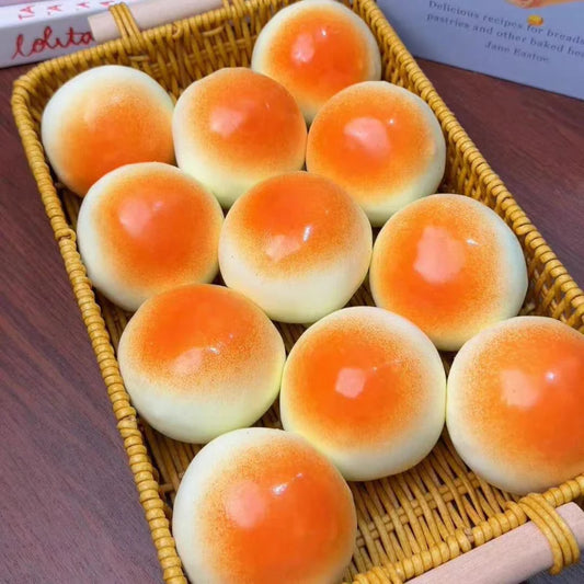 Crispy Honey Bread Stress Ball Shapeable Slow Rebound Creamy Feel Squeeze Ball Fidget Toy Asmr Sensory Anti-Stress Toys Gift