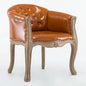 Leisure Sofa Chair, Solid Wood Antique Dining Chair, European Hotel Dining Chair, Living Room Leisure Sofa,Support Customization