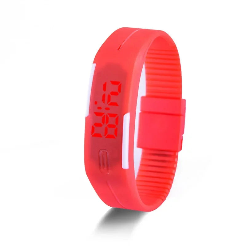 Sport Digital Children Watches Women Hot Silicone Strap LED Display Kids Watch Girls Boys Wristwatch Man Clock Reloj de hombre