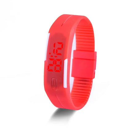 Sport Digital Children Watches Women Hot Silicone Strap LED Display Kids Watch Girls Boys Wristwatch Man Clock Reloj de hombre