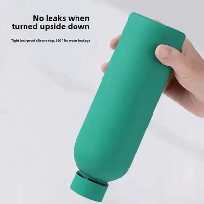 500ML Stainless Steel Thermos Portable Thermos Bottle Small Mouth Travel Mug Warm Keeping Water Bottle Mini Vacuum Flask