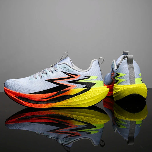 Professional Shock Absorb Sport Running Shoes Ultralight Anti Slip Sneakers For Men Women Workout Marathon Training Footwear