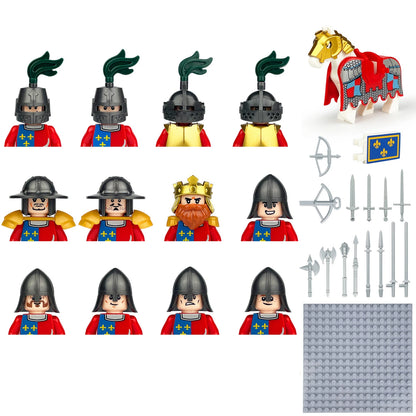 City character building block figure set, little block people, block accessories, engineer, doctor, firefighter, kids' toy