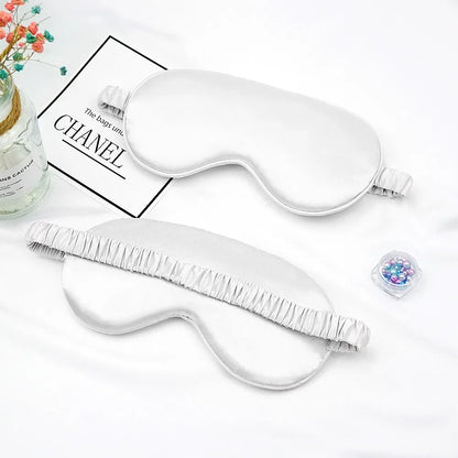 Soft Imitated Silk Sleep Eye Masks Travel Relax Shading Eyepatch Nap Health Eye Care Shield Sleeping Blindfold Eye Cover Masks