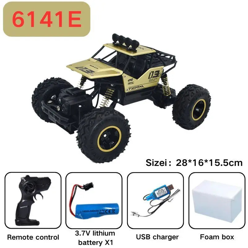 1:16 Monster Bigfoot Off-Road 4WD Remote Control Car 2.4G Remote Control Car Off-Road Vehicle Control Truck Boy Children's Toys