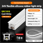 LED flexible silicone light strip embedded 24V waterproof tubing linear lamp concealed installation flexible soft light strip