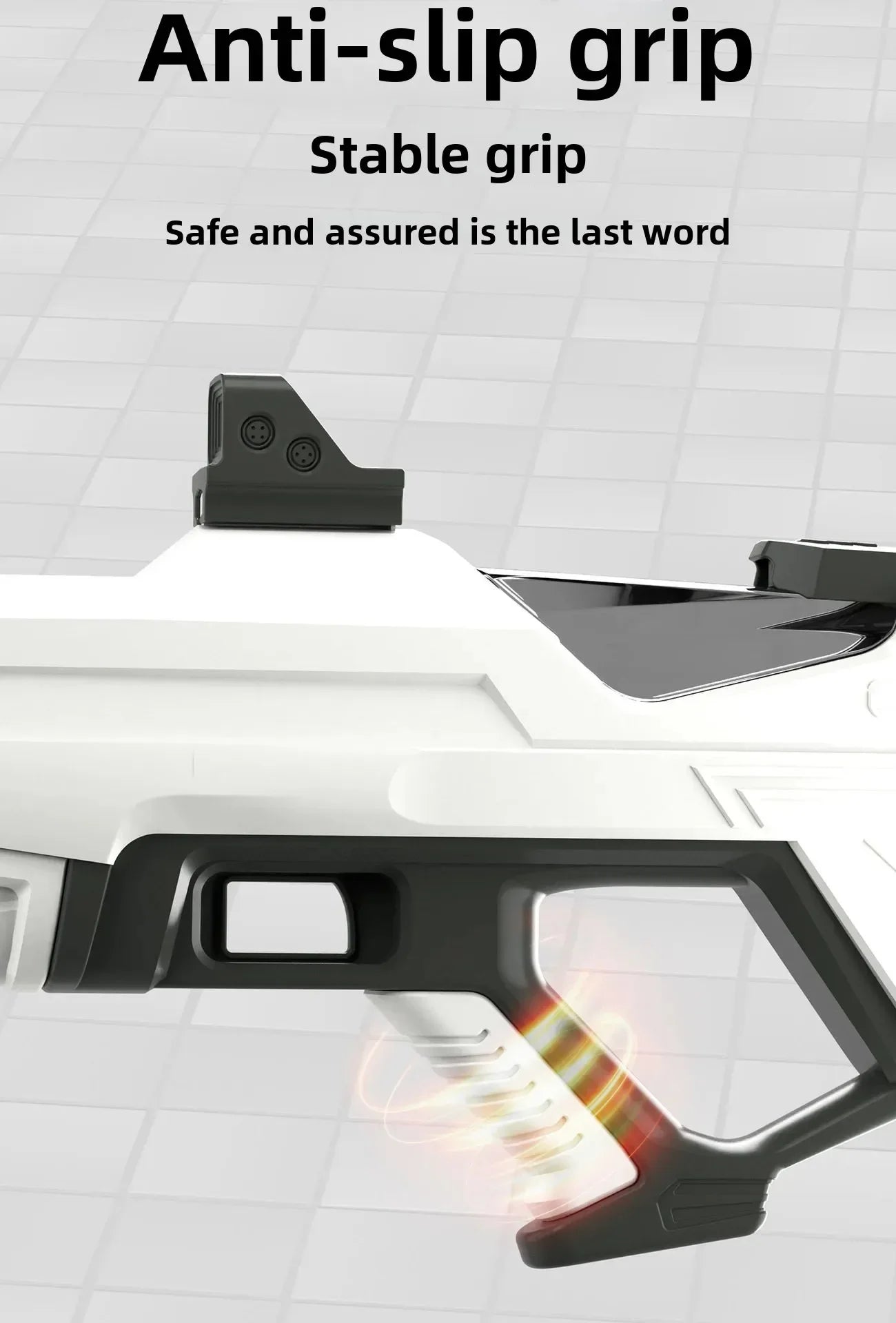 Electric continuous water gun fully automatic water absorption large capacity outdoor battles  summer water fights children toys