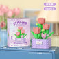 Bouquet Flower Mini Diy Building Block Toys for Children Bricks Blocks for Adults Constructor Micro Bricks Construction Set Gift