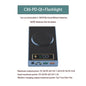 6* 18650 Power Bank Case Wireless Fast Charge PD CX6 For Smart Phone Charging Flashlight Dual USB DIY Battery Storage Boxes