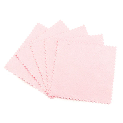 20/50pcs Polish Polishing Cloth Silver Color Cleaning Polishing Cloth Soft Clean Wipe Wiping Cloth For Silver Gold Jewelry Tool
