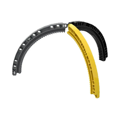 10pcs 24121 Technical Parts Gear Rack 1/4 Circle 11 x 11 35 Teeth MOC Building Blocks Technology Sets Accessory Toys for C