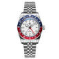ADDIESDIVE Hot Sale GMT Movement Quartz Watch Stainless Steel Super Luminous 200M Diver Watches For Men AD2044 Relogio Masculino