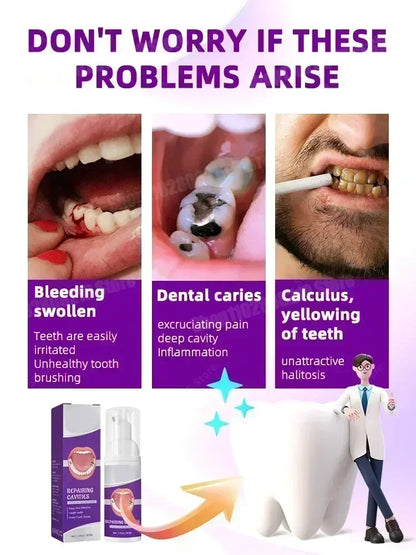 Effective Teeth Whitening Tooth decay repair  Calculus Plaque Periodontitis Remove Cavities