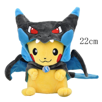 70 Styles Pokemon Plush Toy Dragapult Gengar Pikachu Eevee Evolution Scorbunny Cinderace Doll Morpeko Christmas Gift for Kids