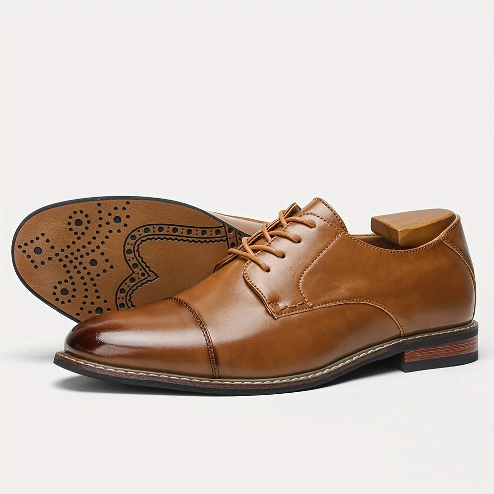 Social Male Shoe Gentleman'S Stylish Comfortable Business Wedding Shoes