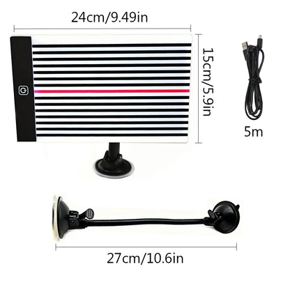 Dent Reflector LED Lamp Line Board Light Car Body Dent Detector Paintless Dent Removal Checker Line Board Light Dent Repair Tool