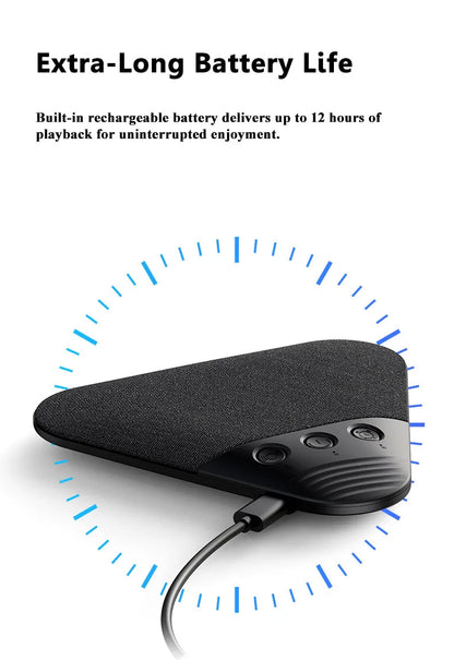 Mini Sleeping Bluetooth Speaker Rechargeable White Noise Sleep  Aid Soundbar Wireless Music Player Support TF Card Timed Shutdow