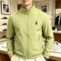 2026new high-end brand men's women's long sleeve zipper jacket autumn fashion exquisite Embroidery waterproof wear-resistant top