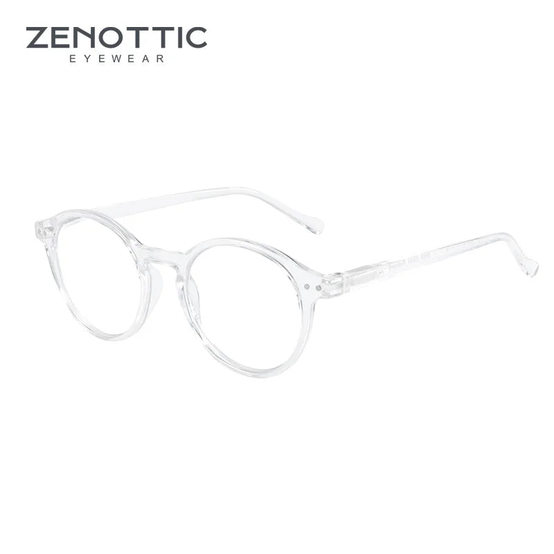 ZENOTTIC 2026 Retro Reading Glasses Anti Blue Light Blocking Readers Fashion Lightweight Eyeglasses Women Men Diopter 0 to 4.0